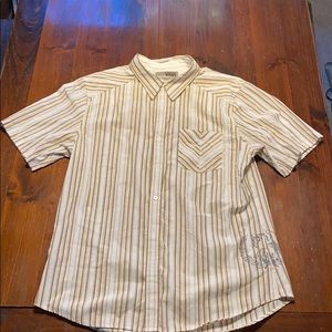 Vans XL short sleeve button up
